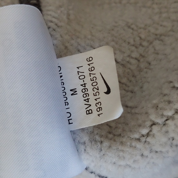 Nike Sportswear Women's Glam Dunk Fleece Crew Sweatshirt Grey BV4994-071 Size M - Picture 7 of 7